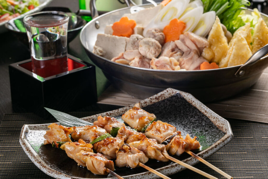 炭火やBB宴会用料理写真