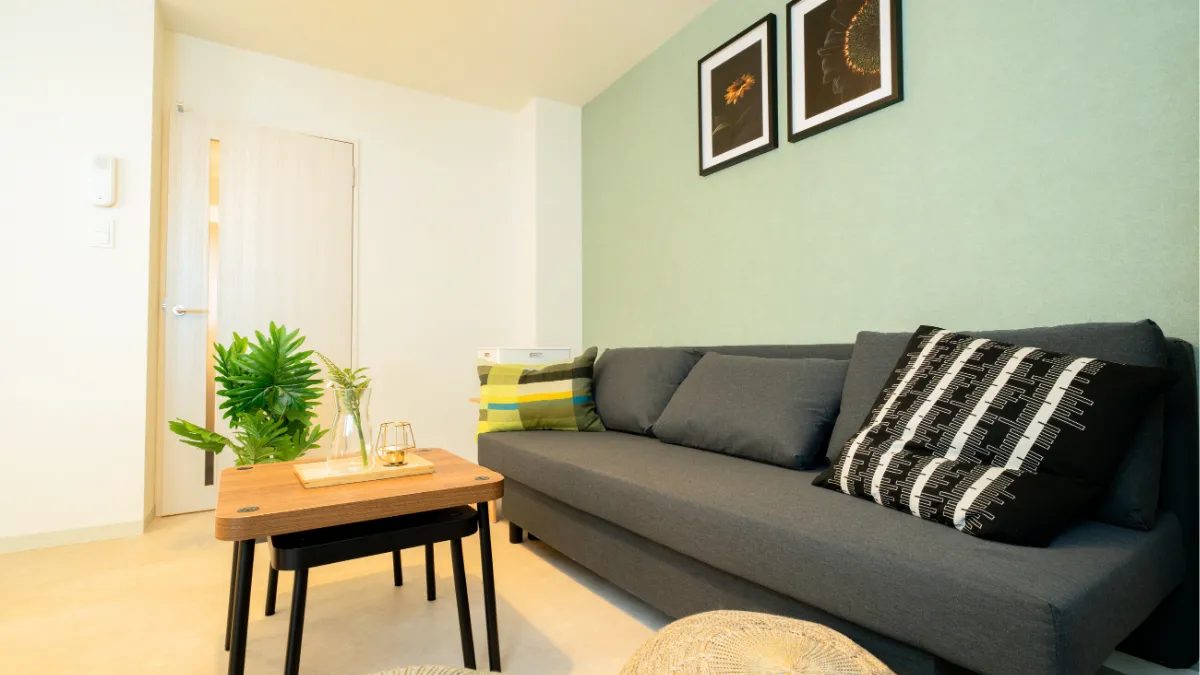 民泊物件撮影:リビング